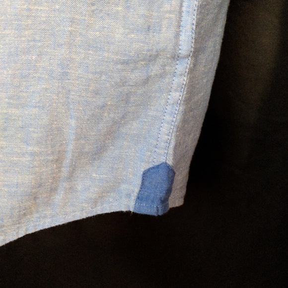 NWT Report Collection Resort Chambray SZ M - Picture 2 of 5